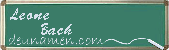 Leone Bach Visitenkarte
